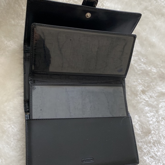 SALE❗️💝COACH Wallet in Signature Canvas with checkbook holder💝 - Picture 7 of 14